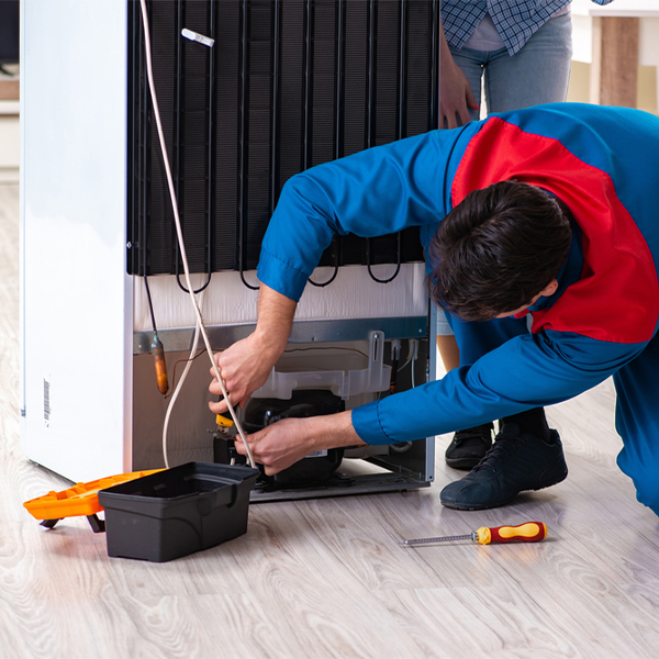 how much do you charge for refrigerator repair services in Peoria Oregon